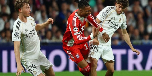 欧冠首回合：姆巴佩破门无力回天，皇马主场遭德甲霸主逆转