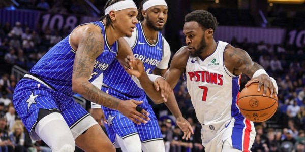 班凯罗31分杜伦18分 魔术击败活塞3连胜